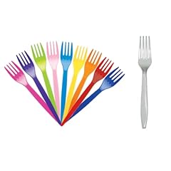 Forchette riutilizzabili plast usato  Spedito ovunque in Italia 
