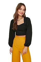 Trendyol black crop d'occasion  Livré partout en France