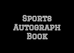 Sports autograph book for sale  Delivered anywhere in USA 
