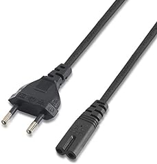 Cable de alimentación Bipolar de 2 Polos 1,4 m Enchufe Europeo para Playstation 1 PS1, PS2 Playstation 2, Playstation 4 PS4 segunda mano  Se entrega en toda España 