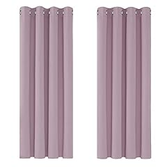 Deconovo pink curtains for sale  Delivered anywhere in UK