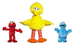 Sesame Street Jumbo 20 inch Big Bird & 8 inch Elmo for sale  Delivered anywhere in UK