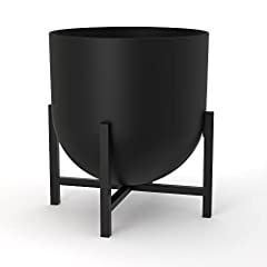Plant Pot with Plant Stand - Metal Plant Pots Indoor for sale  Delivered anywhere in UK