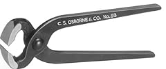 CS Osborne 93 Shoemakers Pincer End Cutter Nipper Plier for sale  Delivered anywhere in USA 
