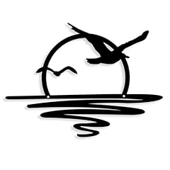 Artinme sunrise seagulls for sale  Delivered anywhere in USA 