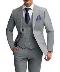 Mens gray suits for sale  Delivered anywhere in USA 