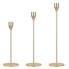 Gold candle holders for sale  Delivered anywhere in UK