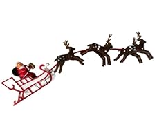 Santa sleigh reindeer for sale  Delivered anywhere in USA 