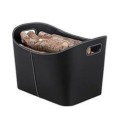 Relaxdays schwarz kaminholzkor gebraucht kaufen  Wird an jeden Ort in Deutschland