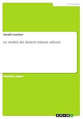 Vitalità dei dialetti usato  Spedito ovunque in Italia 