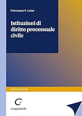 Istituzioni diritto processual usato  Spedito ovunque in Italia 