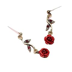 Rose flower earrings for sale  Delivered anywhere in USA 