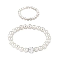 Cwpfvqa bracciale perle usato  Spedito ovunque in Italia 