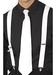 Smiffys white elasticated for sale  Delivered anywhere in UK