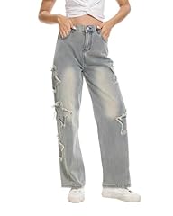 Dingjiuyan embroidered jeans for sale Dingjiuyan embroidered jeans for sale  Delivered anywhere in UK