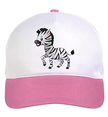 Cappellino bimba zebra usato  Spedito ovunque in Italia 