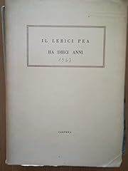 Lerici pea dieci d'occasion  Livré partout en France