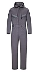 Yukirtiq Men's Workwear Hooded Boilersuit Coverall for sale  Delivered anywhere in UK