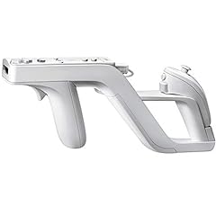 OSTENT Zapper Light Gun Attachment Compatibile per Nintendo Wii Remote Nunchuck Shoot Sport Games, usato usato  Spedito ovunque in Italia 