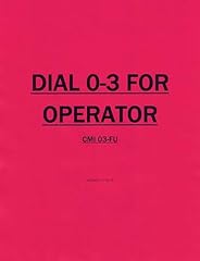 Dial operator cmi for sale  Delivered anywhere in UK