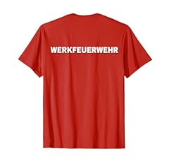 Werkfeuerwehr shirt gebraucht kaufen  Wird an jeden Ort in Deutschland