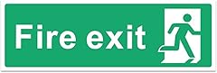 Fire exit sign for sale  Delivered anywhere in UK