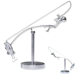 Kinetic fishing sculpture for sale  Delivered anywhere in UK