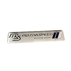 Mazdaspeed car emblem for sale  Delivered anywhere in Ireland