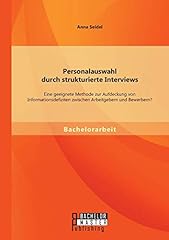 Personalauswahl durch struktur gebraucht kaufen  Wird an jeden Ort in Deutschland