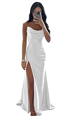 Mermaid white prom for sale  Delivered anywhere in USA 