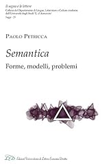 Semantica. forme modelli usato  Spedito ovunque in Italia 