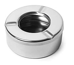 Windproof ashtray stainless for sale  Delivered anywhere in UK