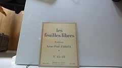 Les feuilles libres. for sale  Delivered anywhere in UK