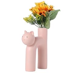 Pink cat shaped for sale  Delivered anywhere in USA 