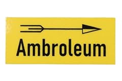 Aufkleber ambroleum zum gebraucht kaufen  Wird an jeden Ort in Deutschland