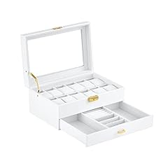Uhrenbox leder fächern gebraucht kaufen  Wird an jeden Ort in Deutschland