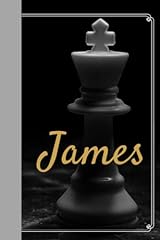 James personalized notebook for sale  Delivered anywhere in UK