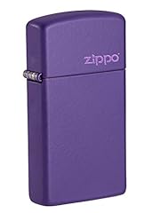 Zippo slim purple for sale  Delivered anywhere in USA 