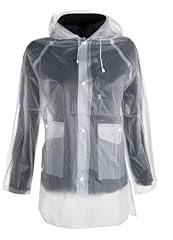 Hkm regenjacke transparent usato  Spedito ovunque in Italia 