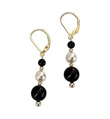 Black onyx earrings for sale  Delivered anywhere in USA 