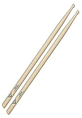 Vater drumsticks vhk5bw for sale  Delivered anywhere in UK