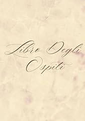Libro degli ospiti for sale  Delivered anywhere in UK
