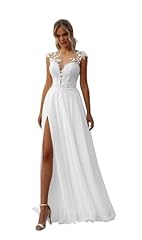 Ljeuyds chiffon wedding for sale  Delivered anywhere in USA 