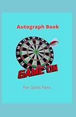 Autograph book darts for sale  Delivered anywhere in UK