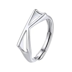 Silvercute initial ring for sale  Delivered anywhere in USA 