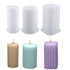 Pcs pillar candle for sale  Delivered anywhere in UK