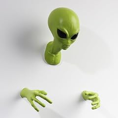 Green alien wall for sale  Delivered anywhere in USA 