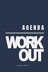 Agenda workout allenamento usato  Spedito ovunque in Italia 