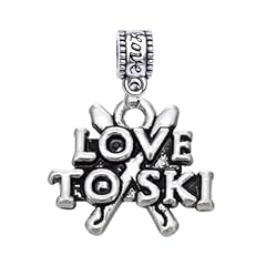 Love ski charm for sale  Delivered anywhere in USA 