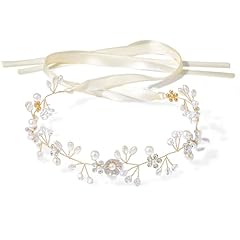 Flower headpiece wedding for sale  Delivered anywhere in Ireland